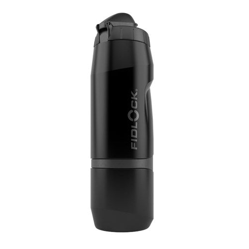 FIDLOCK DRINK BOTTLE SINGLE NO BASE BLACK 800ML