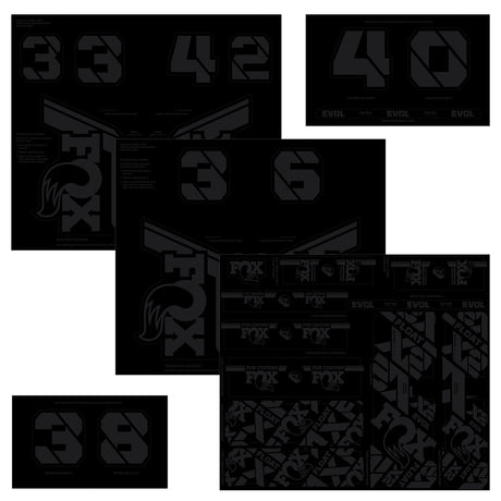 FOX Universal Custom Decal Kit for 32-40 Forks (DPS/DHS/FLOATX)