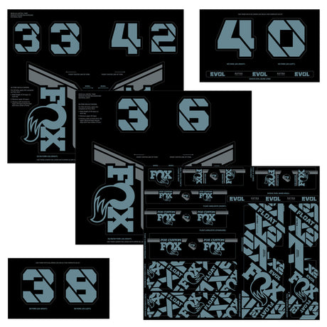 FOX Universal Custom Decal Kit for 32-40 Forks (DPS/DHS/FLOATX)