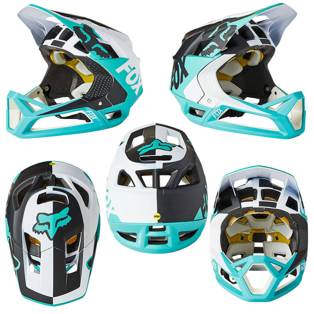 FOX Racing 2021 Proframe MIPS MTB Helmet Drift Bikes