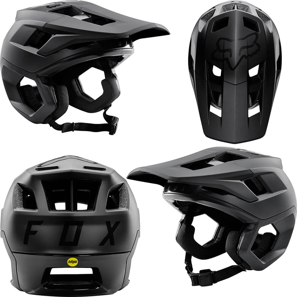 FOX Racing 2022 Dropframe Pro Helmet Drift Bikes