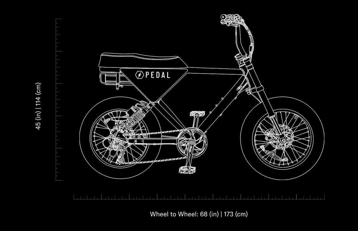 Pedal Electric Core Black Electric Bike