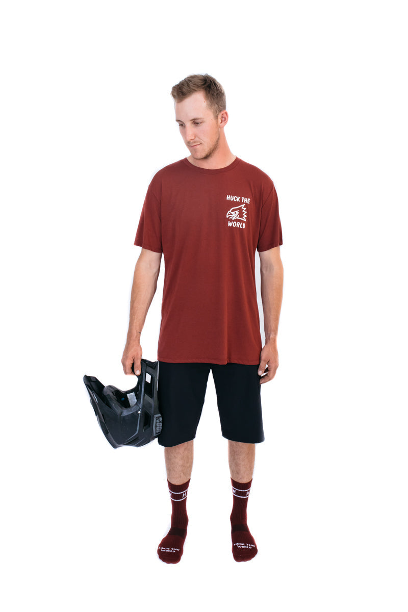 Huck The World Short Sleeve Huck Yeah Dri-Release MTB Jersey