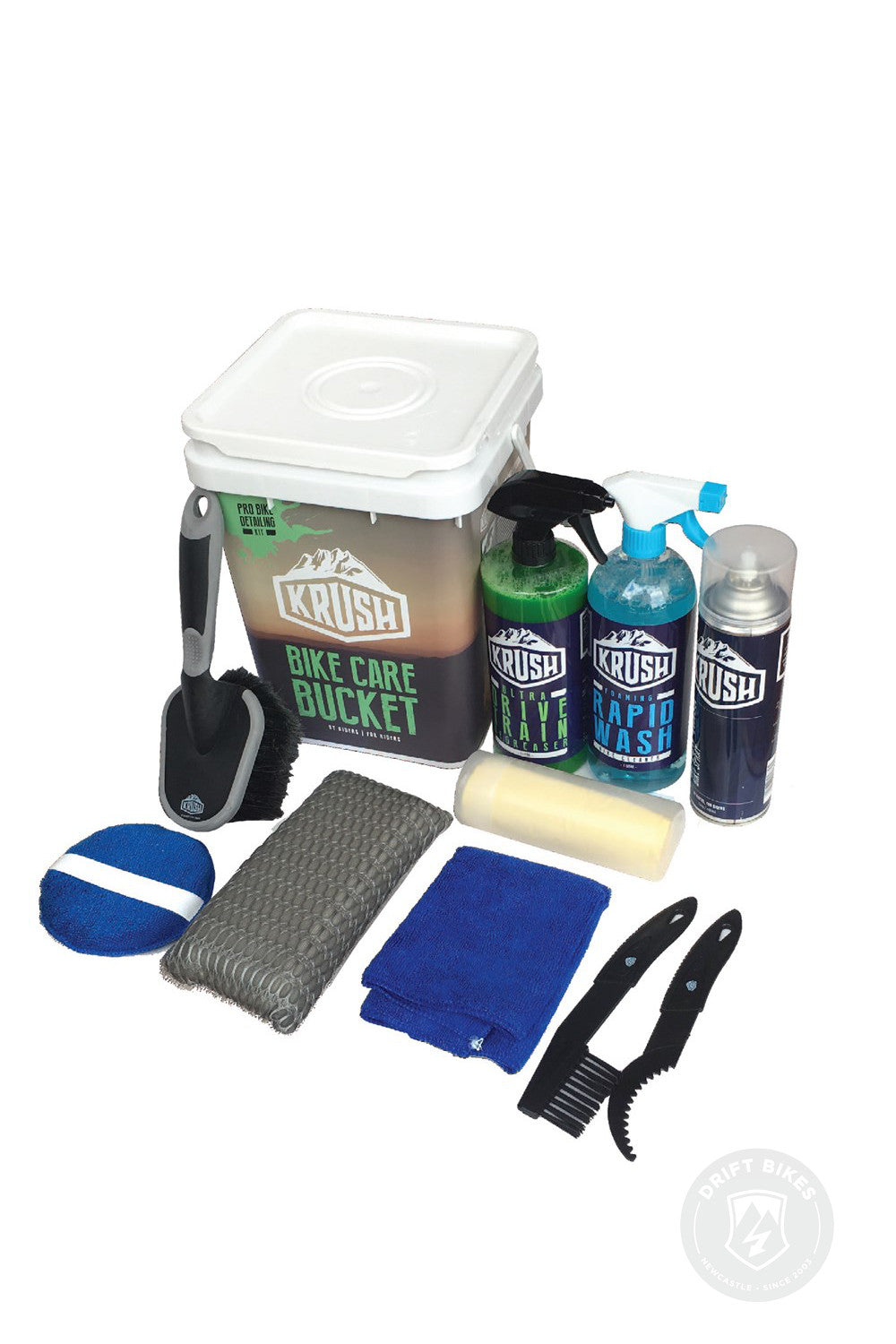 Krush Pro Bike Care Detailing Mountain Bike Bucket