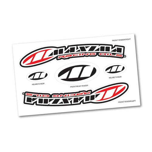 MAXIMA DECAL SHEET FRONT FENDER