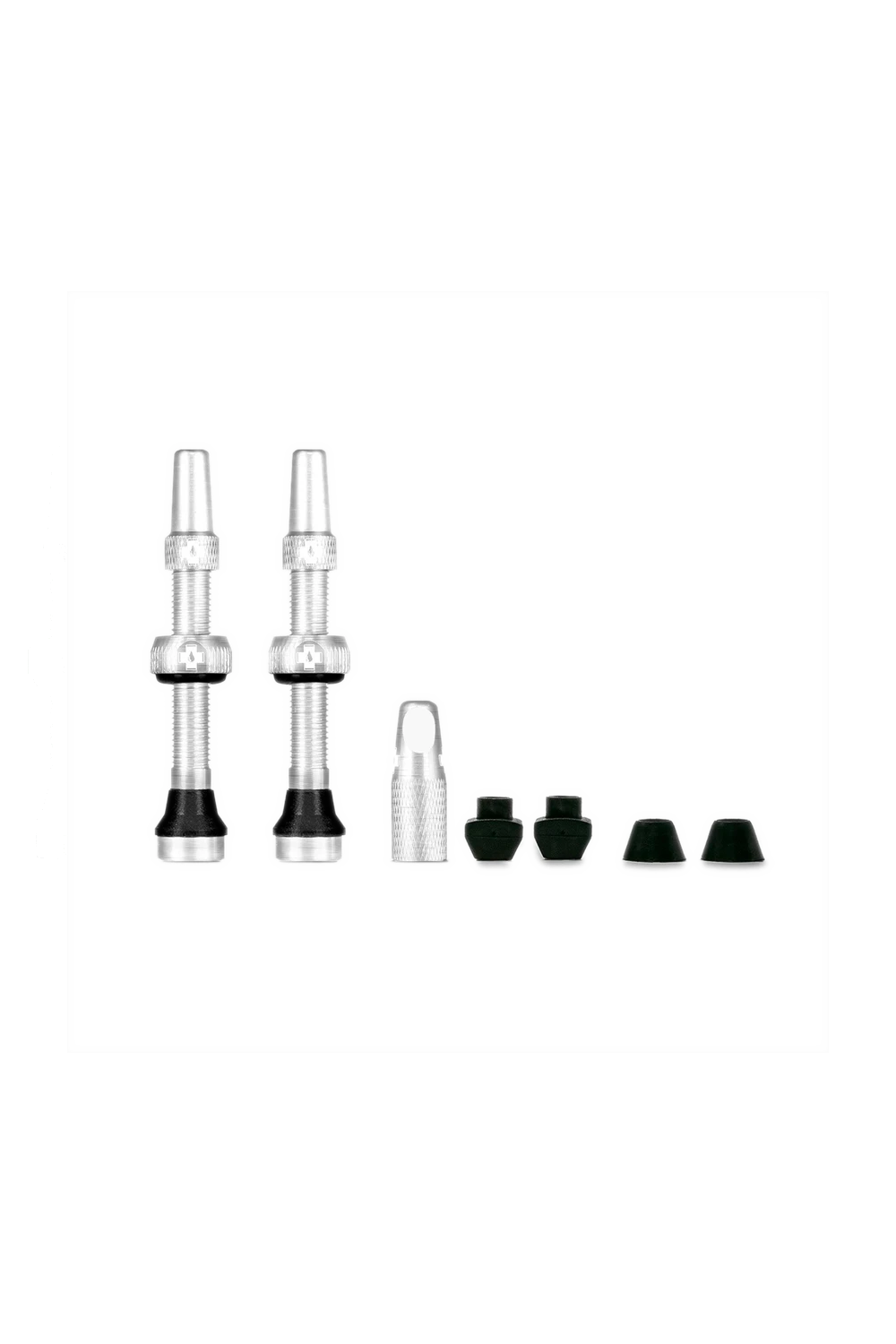 Muc-Off Tubeless Valve Kit 44mm Iridescent - 20164, Aluminum Alloy