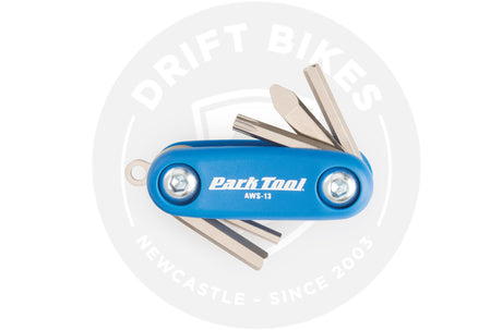 Park Tool AWS-13 Micro Fold Up Hex Wrench Set
