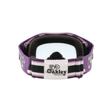 Oakley Airbrake MTB - Heritage Stripe Lavender Goggles with Prizm Low Light Lens