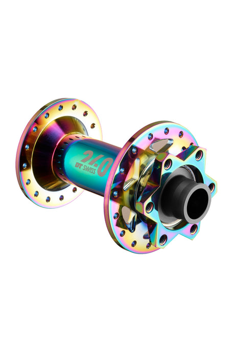 DT SWISS 240 Front Hub - Oil Slick - 6Bolt Boost 15X110MM - 32H