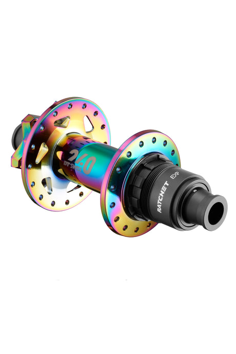 DT SWISS 240 Rear Hub - Oil Slick - 6Bolt Boost 148X12MM - 32H - SRAM XD