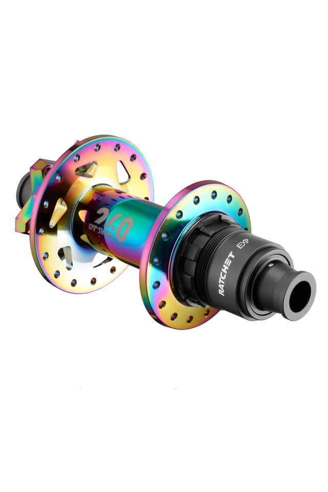 DT SWISS 240 Rear Hub - Oil Slick - 6Bolt Boost 148X12MM - 32H - SRAM XD