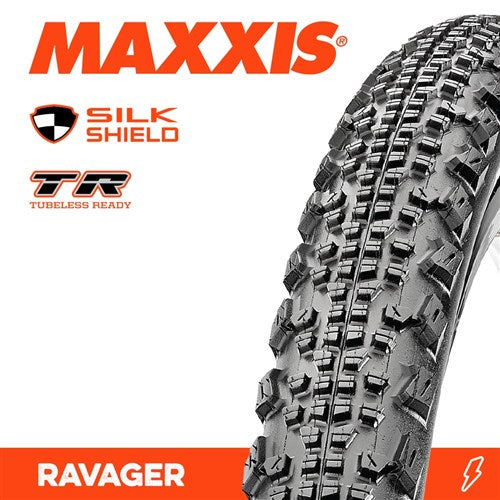 MAXXIS RAVAGER TYRE 700 X 40C SILKSHIELD TR – Drift Bikes