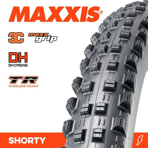 MAXXIS SHORTY TYRE 29 X 2.40WT 3C GRIP DH TR