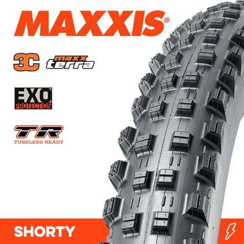 MAXXIS SHORTY TYRE 29 X 2.40WT 3C TERRA EXO TR