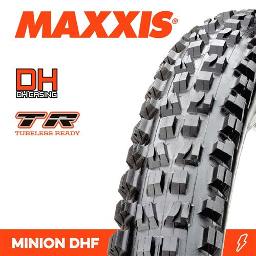 MAXXIS MINION DHF TYRE 29 X 2.5WT BIKEPARK DH TR