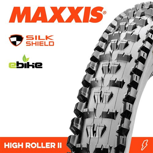 MAXXIS HIGH ROLLER II TYRE27.5 X 2.40 SILKSHIELD EBIKE