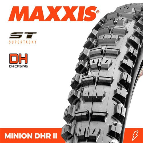 MAXXIS MINION DHR II TYRE 27.5 X 2.40 DH ST