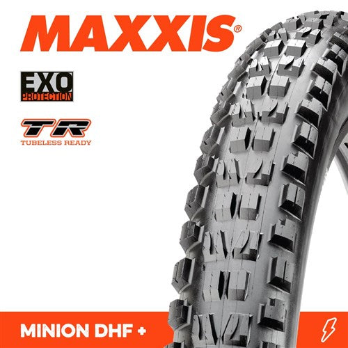 MAXXIS MINION DHF TYRE 27.5 X 2.80 PLUS EXO TR