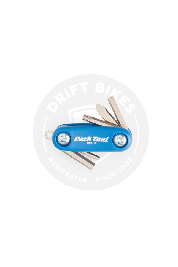 Park Tool AWS-13 Micro Fold Up Hex Wrench Set