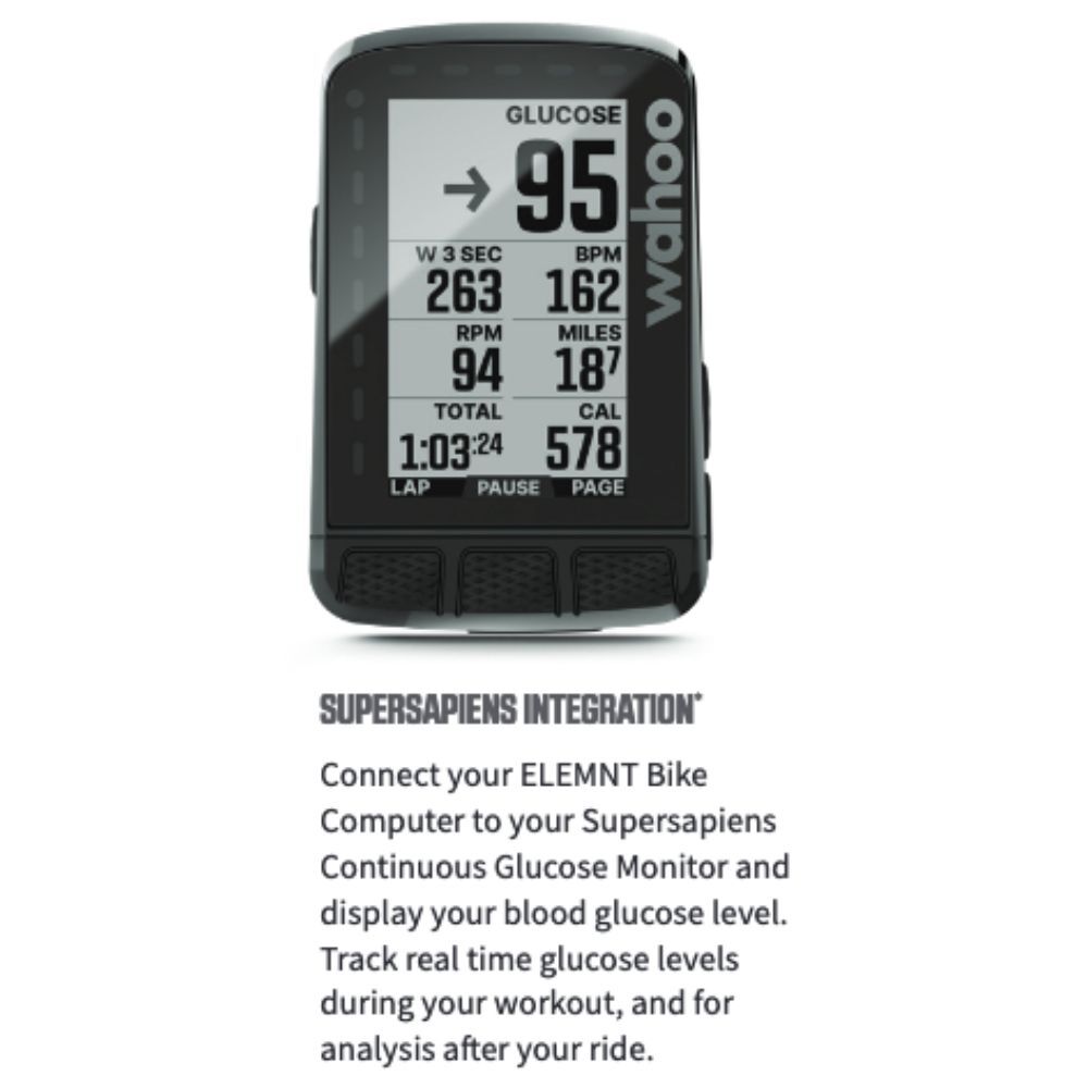 WAHOO ELEMNT ROAM 2.0 GPS BIKE COMPUTER