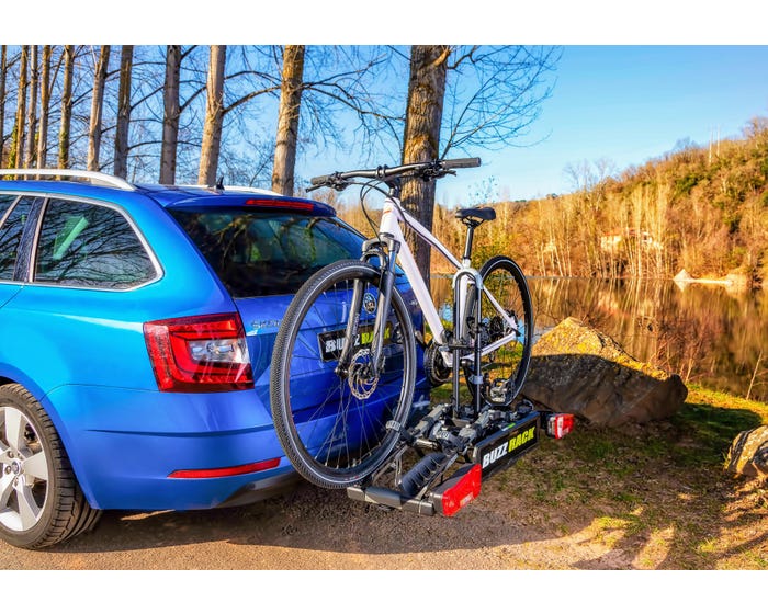 The Buzzrack EAZZY 2 Towball Bike Platform Car Rack