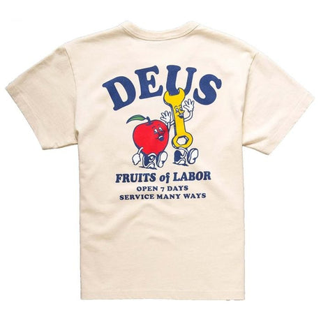 DEUS Costa T-Shirt Off White