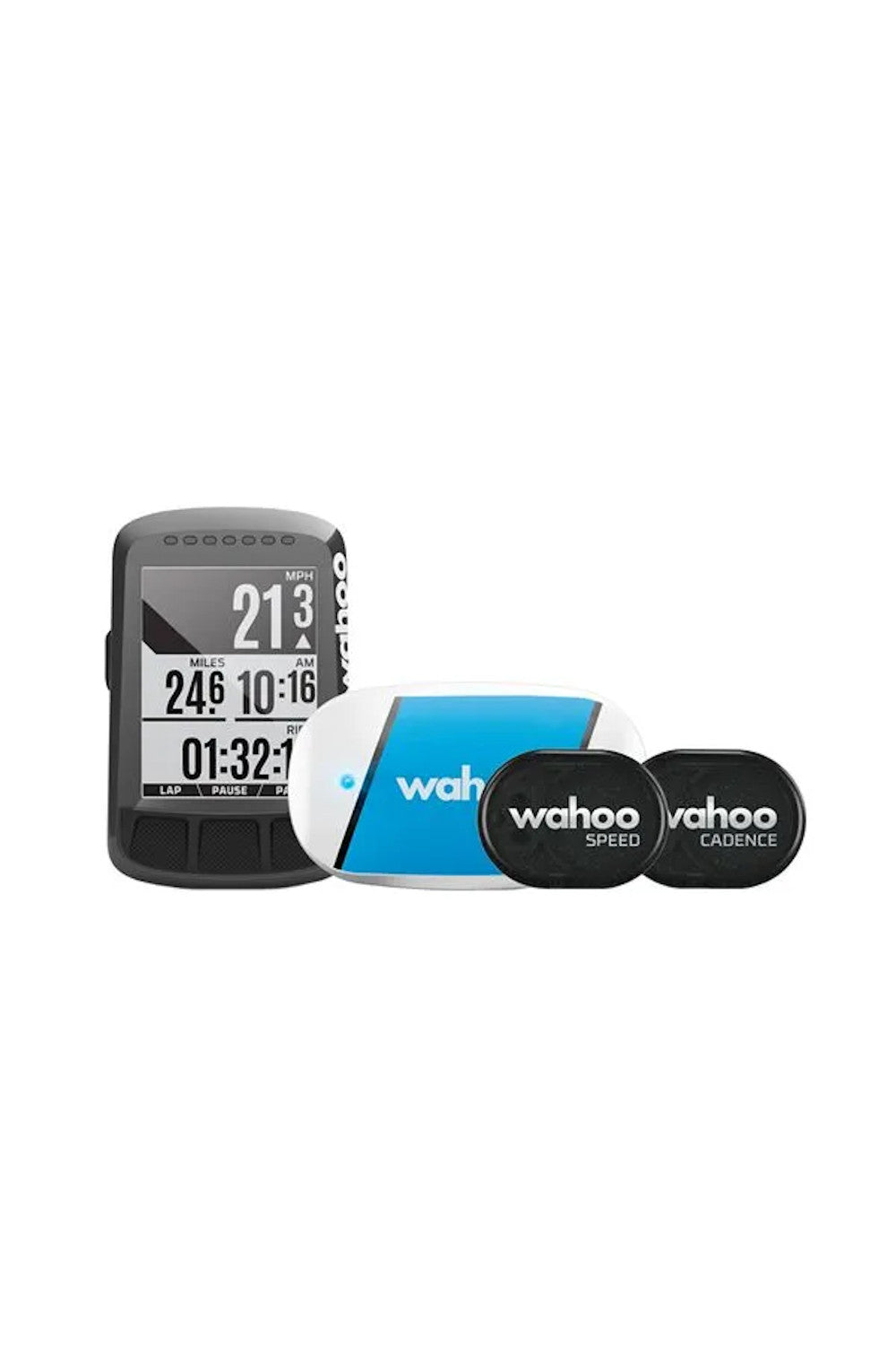 WAHOO ELEMNT BOLT GPS BIKE COMPUTER, HRM/SPEED/CADENCE BUNDLE