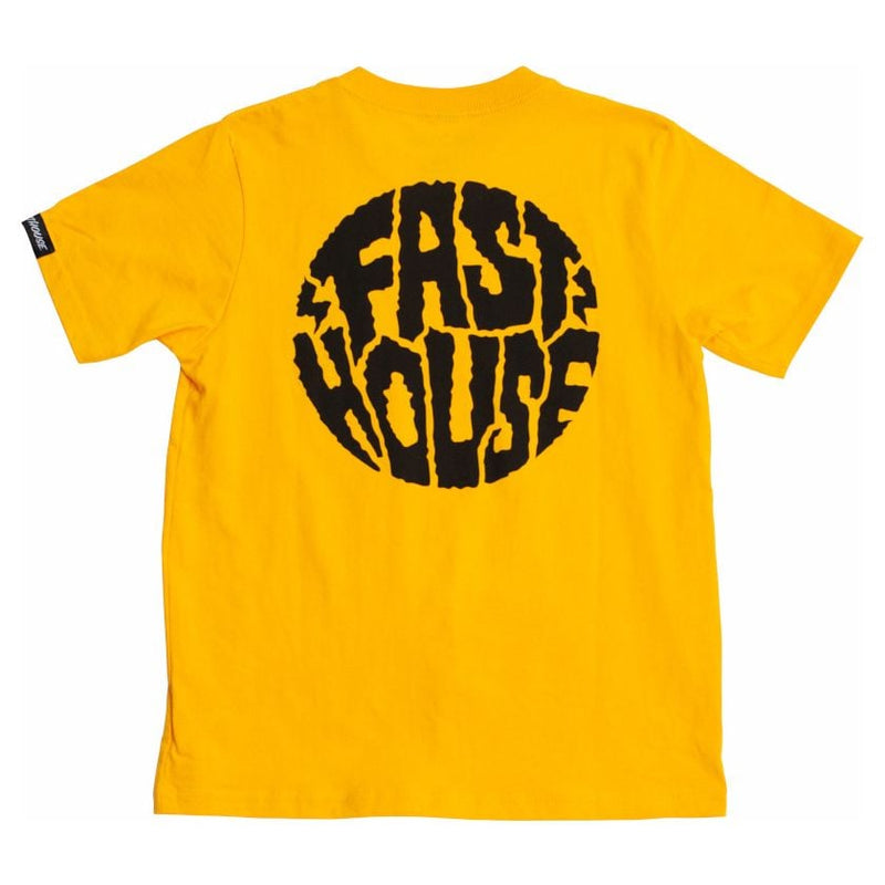 Fasthouse Youth Grime SS T-Shirt Gold 2021