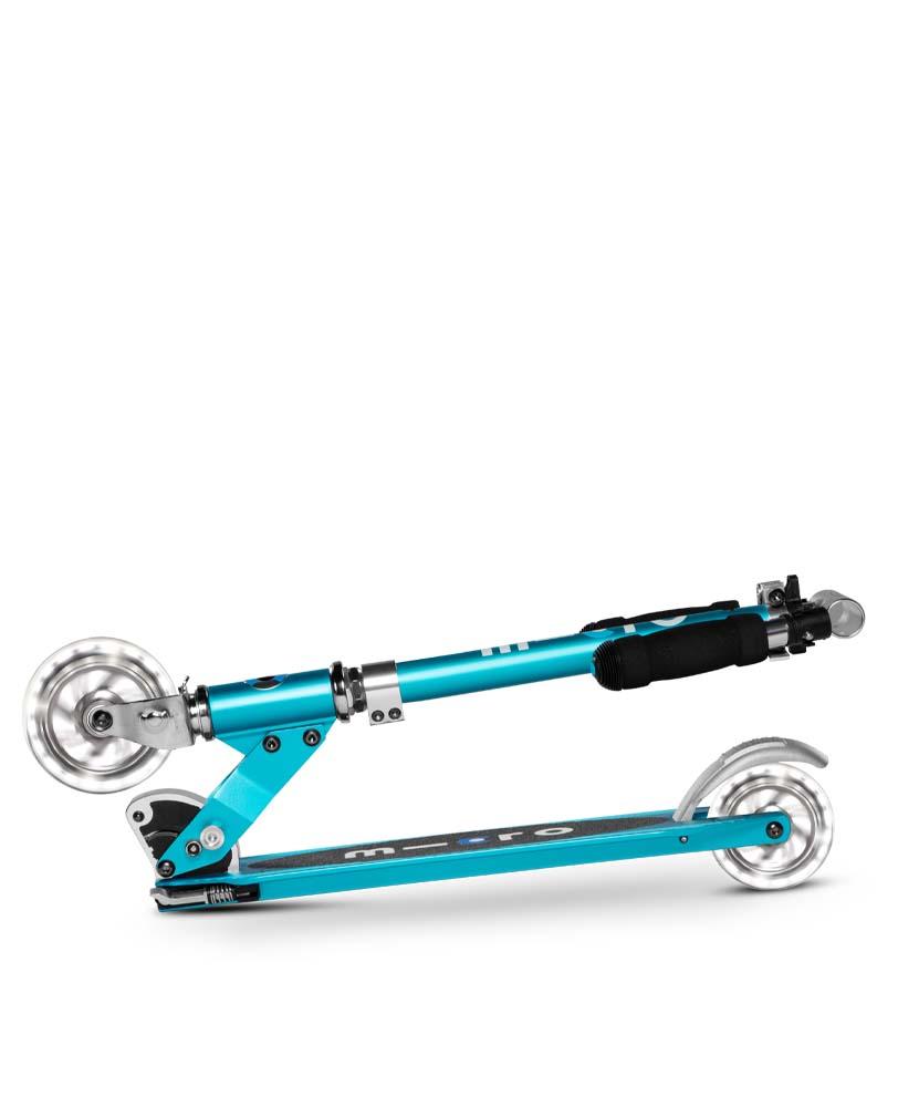 Micro LED Lights Sprite Kids Scooter