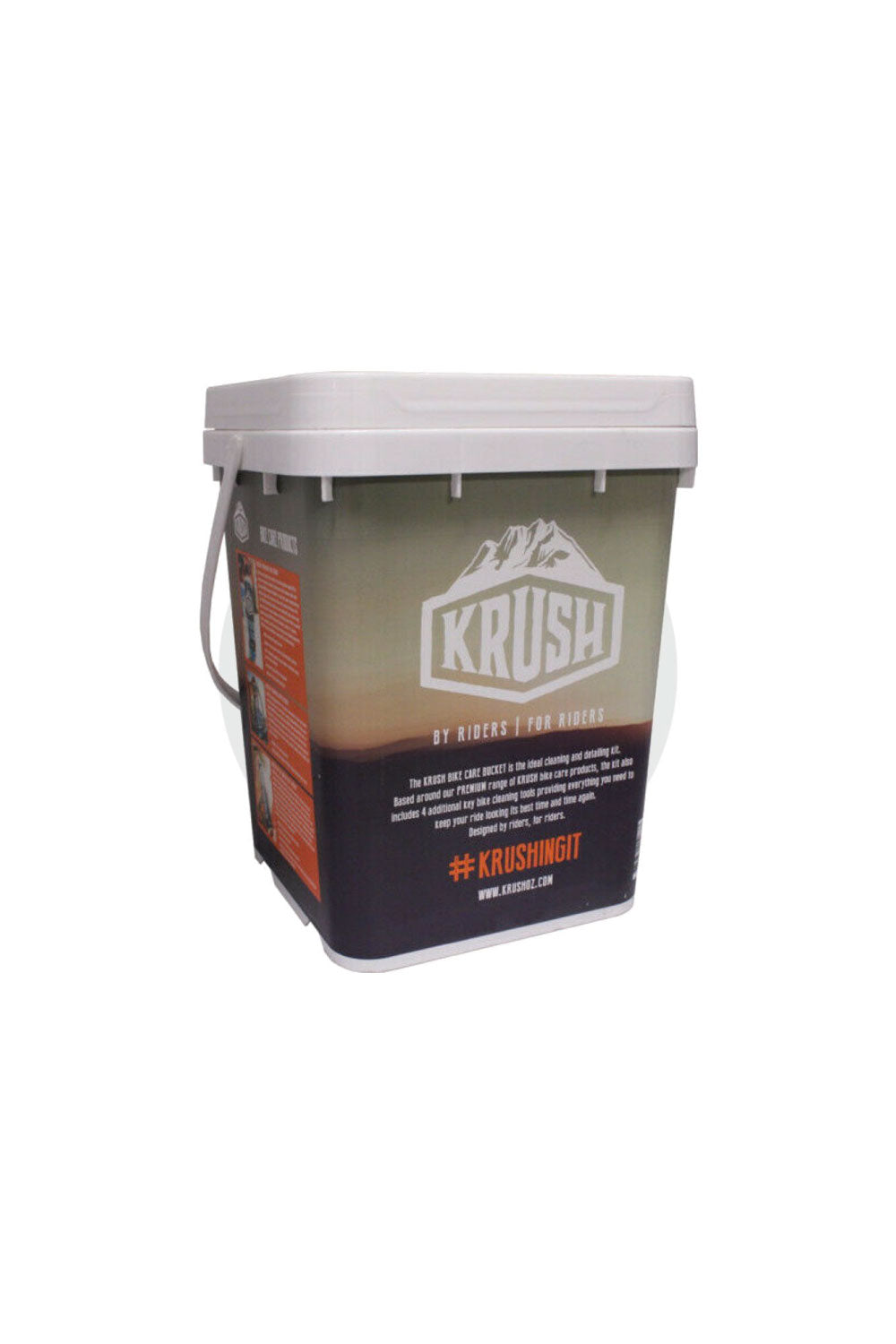 Krush Pro Bike Care Detailing Mountain Bike Bucket